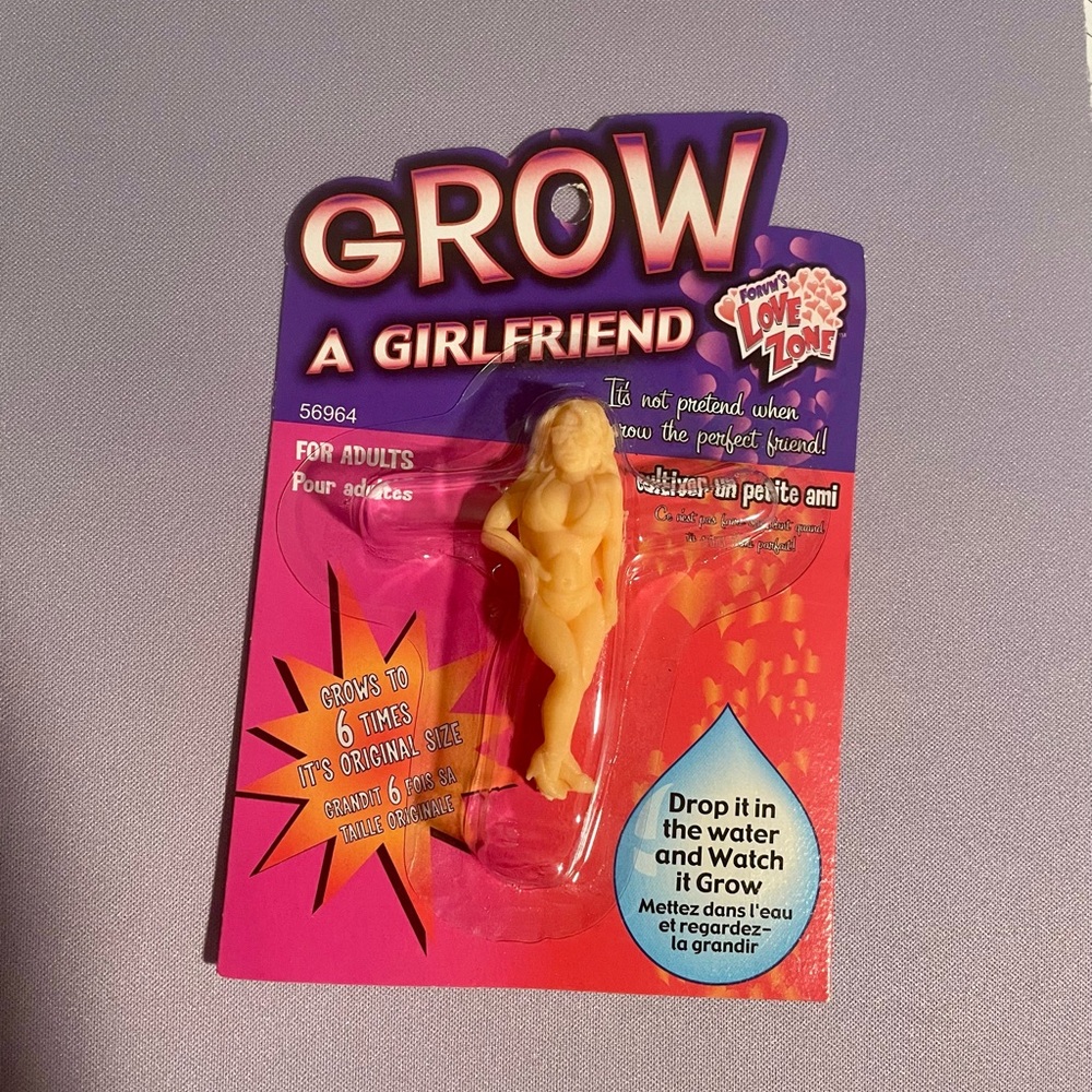 Adult Gag/Novelty Gift-Grow A Girlfriend